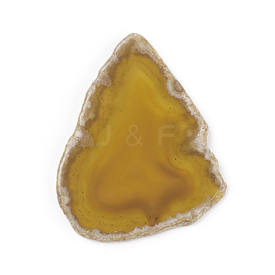 Natural Agate Pendants G-F646-02F-1