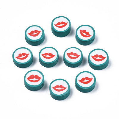 Handmade Polymer Clay Beads CLAY-N011-44A-01-1