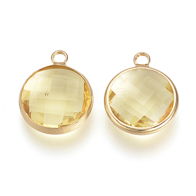 Glass Pendants GLAA-S114-C-24-1