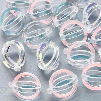 Transparent Acrylic Pendants KY-S163-197-1