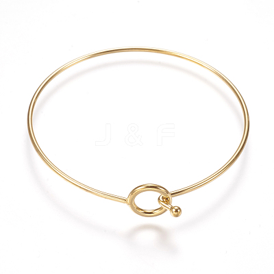 Ion Plating(IP) 304 Stainless Steel Bangle Making STAS-I081-02G-1