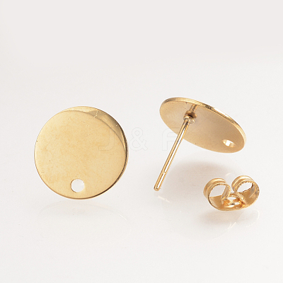 304 Stainless Steel Stud Earring Findings STAS-Q223-08A-1