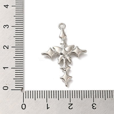 Spray Painted Alloy Pendants PALLOY-O001-08D-P-1