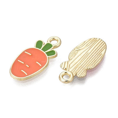 Alloy Enamel Pendants ENAM-Q003-09G-1