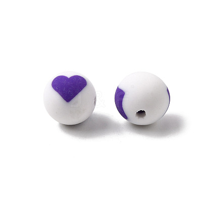 Handmade Polymer Clay Beads CLAY-I011-01B-06-1
