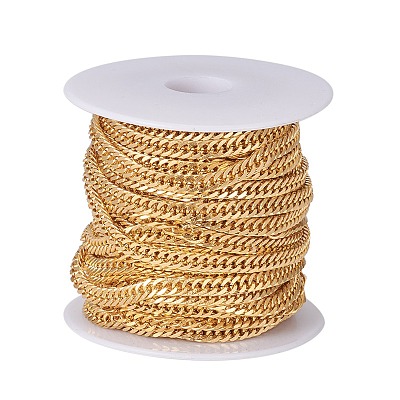 304 Stainless Steel Curb Chains CHS-E018-12G-1