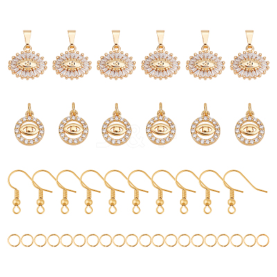 DIY Dangle Earring Making Kits DIY-AR0001-56-1
