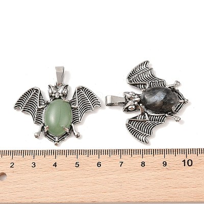 Natural Mixed Stone Pendants G-G871-02AS-A-1