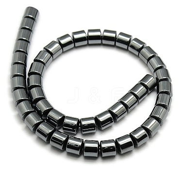 Grade AA Non-magnetic Synthetic Hematite Column Beads Strands G-F161-06D-1