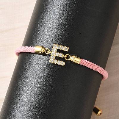 Adjustable Nylon Cord Bracelets BJEW-C096-01G-05-1