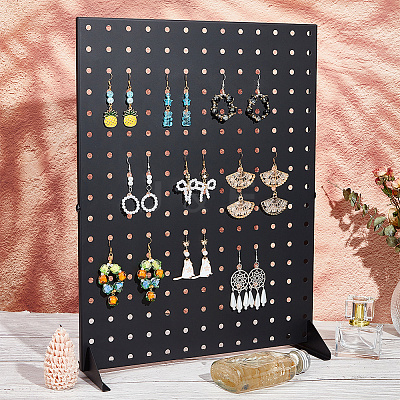 Iron Earring Display Stands EDIS-WH0033-07B-1