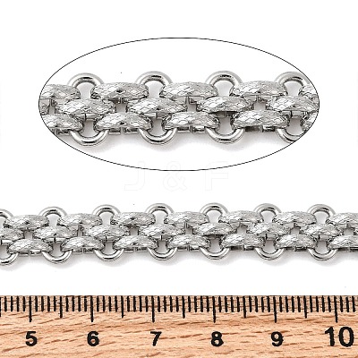 304 Stainless Steel Mesh Chains CHS-K024-07A-P-1
