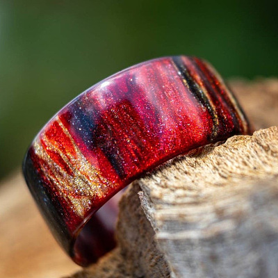 Acrylic Finger Rings FS-WG232A0-35-1