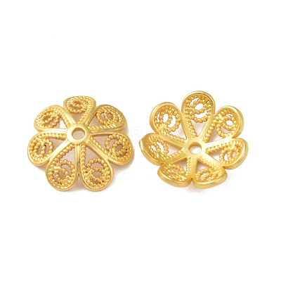 Brass Bead Cap KK-K165-37G-1