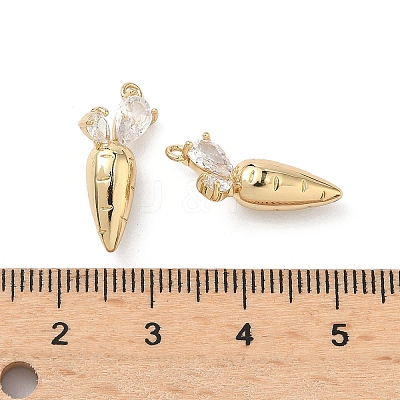 Brass Micro Pave Cubic Zirconia Pendants LS-KK-L260-14G-1