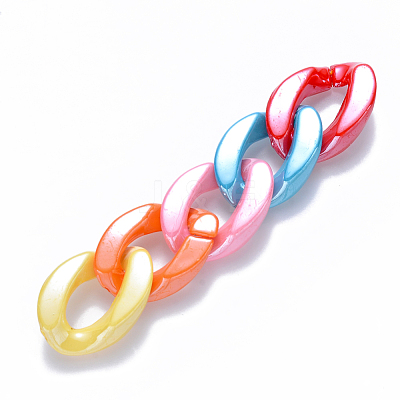 Opaque Acrylic Linking Rings X-OACR-S036-001A-H-1