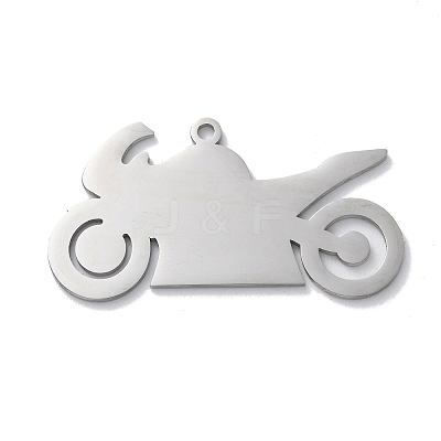 Anti-Tarnish 304 Stainless Steel Pendants STAS-S149-03P-1