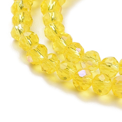 Electroplate Glass Beads Strands EGLA-A034-T4mm-L02-1