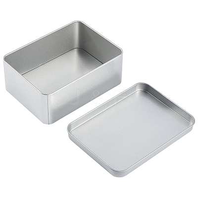 Tinplate Storage Boxs with Lids CON-WH20001-25C-1