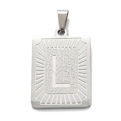 Non-Tarnish 304 Stainless Steel Pendants STAS-K216-48L-P-1