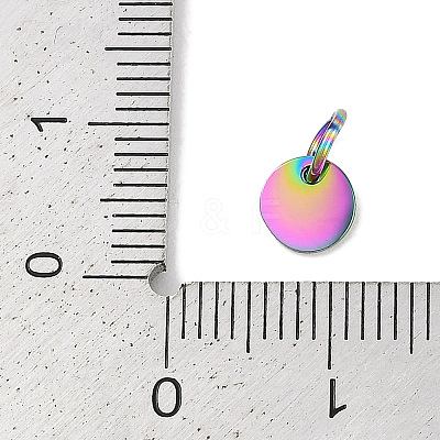 Ion Plating(IP) 304 Stainless Steel Pendants STAS-I311-32A-RC-1
