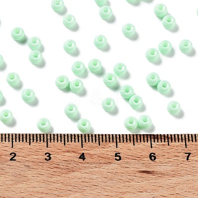Baking Paint Glass Seed Beads SEED-H002-I-A524-1