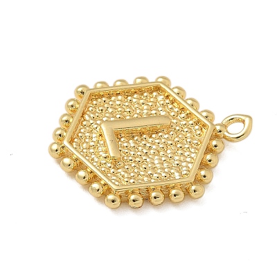 Brass Pendants KK-B126-01G-L-1