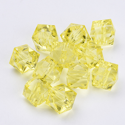 Transparent Acrylic Beads X-TACR-Q259-10mm-V21-1