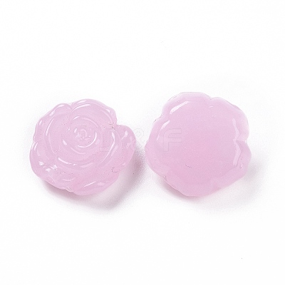 Handmade Lampwork Flower Beads LAMP-C004-05B-1
