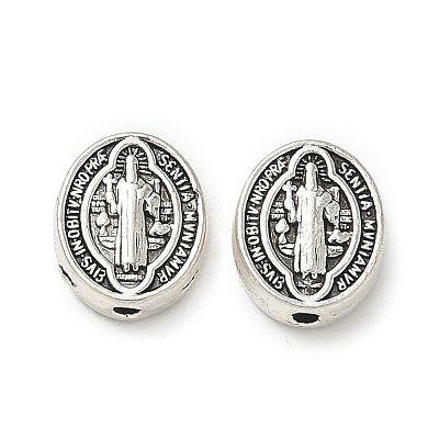 Religion Alloy Beads FIND-E051-07AS-1