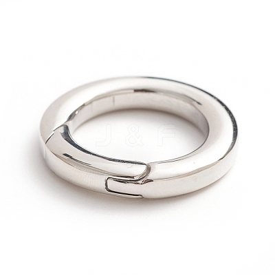 Tarnish Resistant 304 Stainless Steel Spring Gate Rings STAS-I133-14C-1