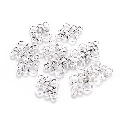 Tibetan Style Links connectors X-TIBE-4876-AS-RS-1