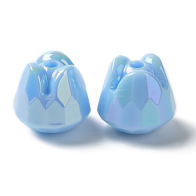 Opaque Acrylic Beads MACR-D082-01-1