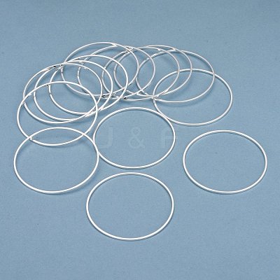 Brass Linking Rings KK-Y003-03L-S-A-1