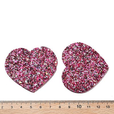PU Leather Big Pendants FIND-R050-01K-1
