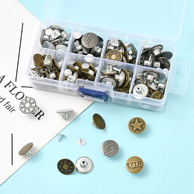 Iron Button Pins for Jeans BUTT-YW0001-01A-1