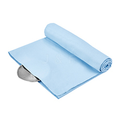 Suede Fabric Silver Polishing Cloth AJEW-WH0678-12B-1