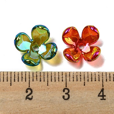 Acrylic Bead Caps OACR-C021-02-1