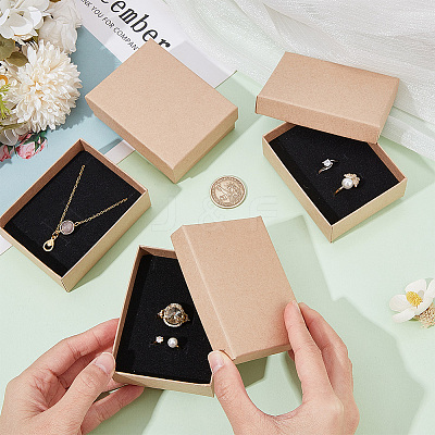 12Pcs Cardboard Jewelry Packaging Boxes CON-NB0002-26A-1