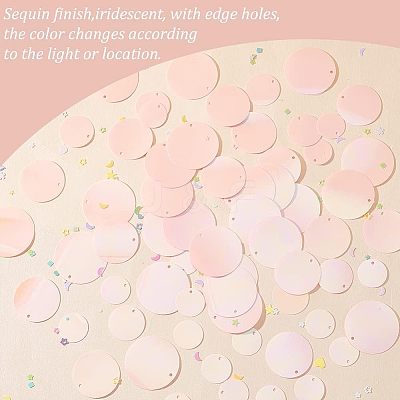 1300Pcs 4 Style Ornament Accessories PVC-OC0001-11A-1