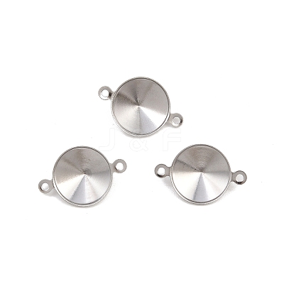 304 Stainless Steel Connector Charms STAS-B108-02P-02-1