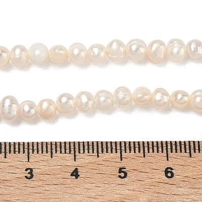 Natural Cultured Freshwater Pearl Beads Strands PEAR-L034-05-1