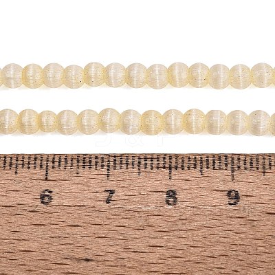 Glass Imitation Cat Eye Beads Strands GLAA-N075-01A-11-1