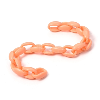 Handmade Acrylic Cable Chains AJEW-JB00690-1