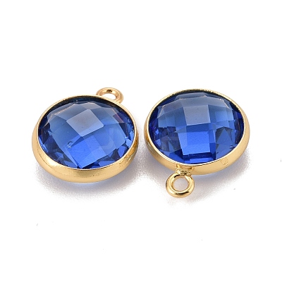 Glass Charms KK-C228-02G-M2-1