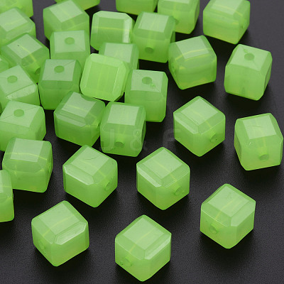 Imitation Jelly Acrylic Beads MACR-S373-89-E06-1