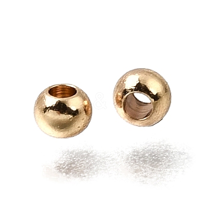 Brass Beads KK-CBAE707-01G-1