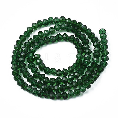 Glass Beads Strands EGLA-A034-T4mm-D24-1