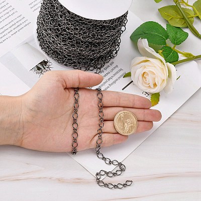 Iron Handmade Chains Figaro Chains Mother-Son Chains CHSM003Y-B-1