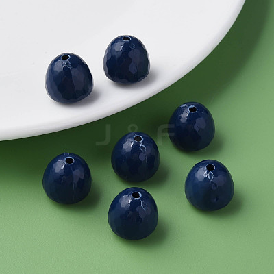 Opaque Acrylic Beads MACR-S373-10A-A06-1